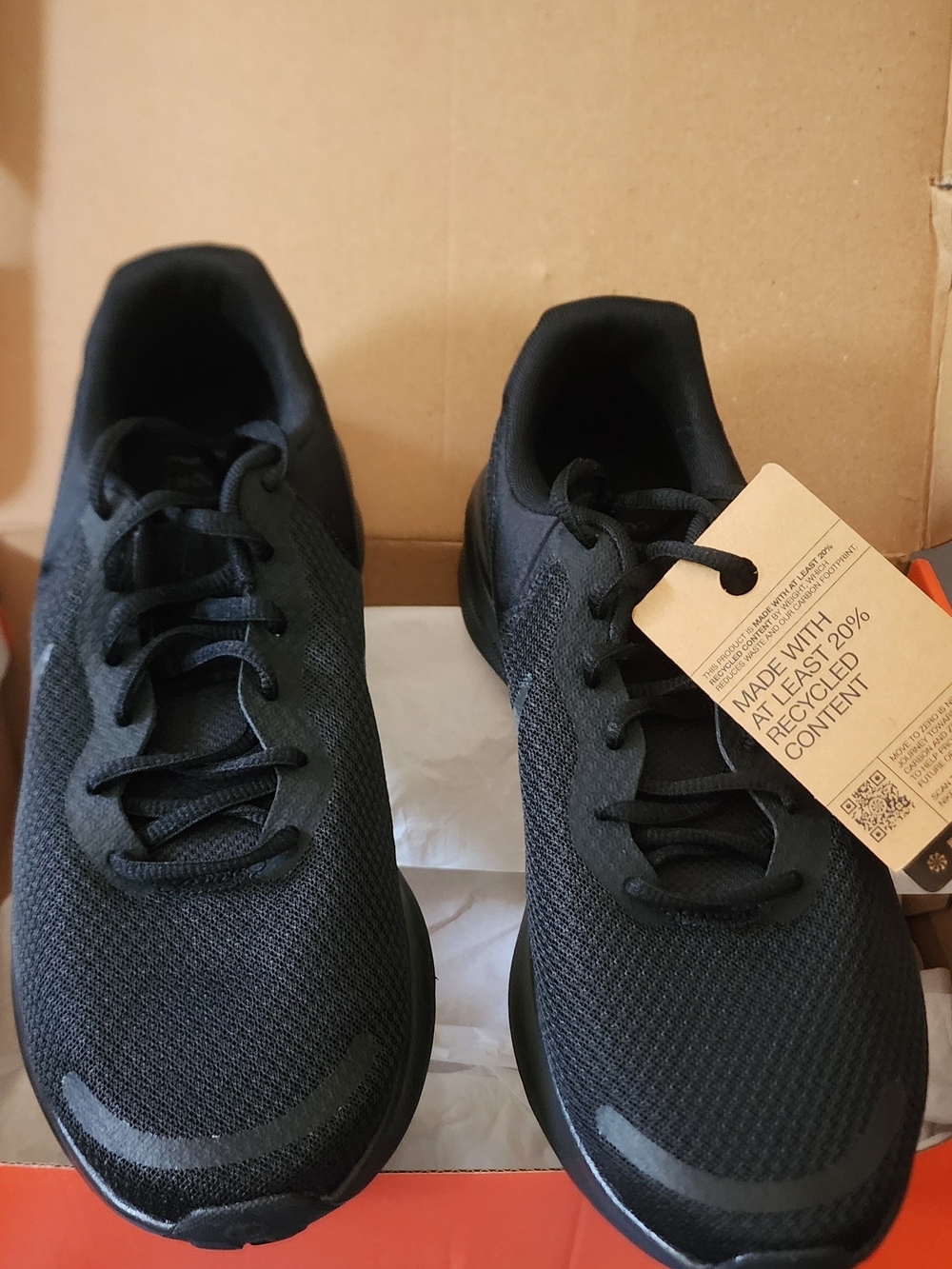 Men's Black Athletic Running Shoes - Unbranded Sz 9.5M 11W NIB